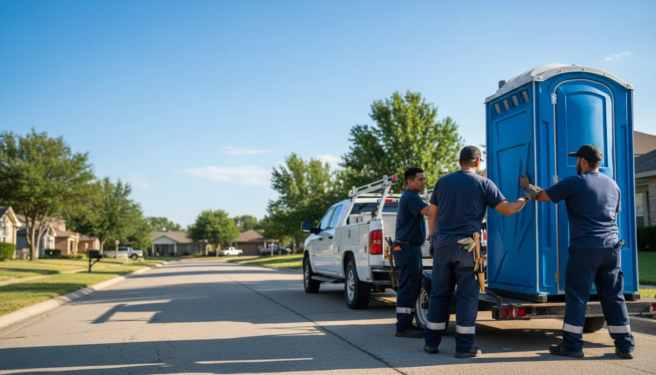 Portable Toilet Rental in Hot Springs Village, AR near me